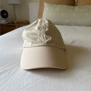 Vuori Beige Minimalist Baseball Cap